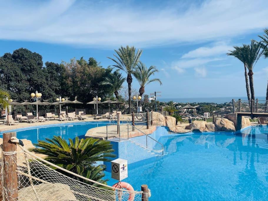 Imperial Park - Bungalow Mit Panoramablick Und Schoener Terrasse Calpe Exteriér fotografie