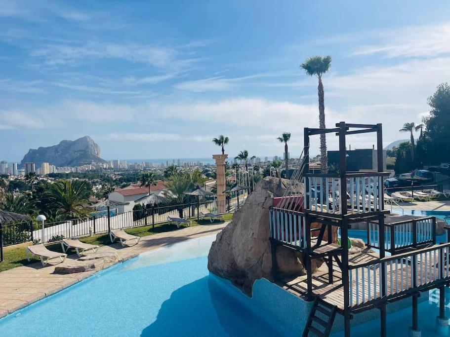 Imperial Park - Bungalow Mit Panoramablick Und Schoener Terrasse Calpe Exteriér fotografie