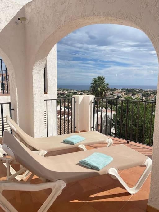 Imperial Park - Bungalow Mit Panoramablick Und Schoener Terrasse Calpe Exteriér fotografie