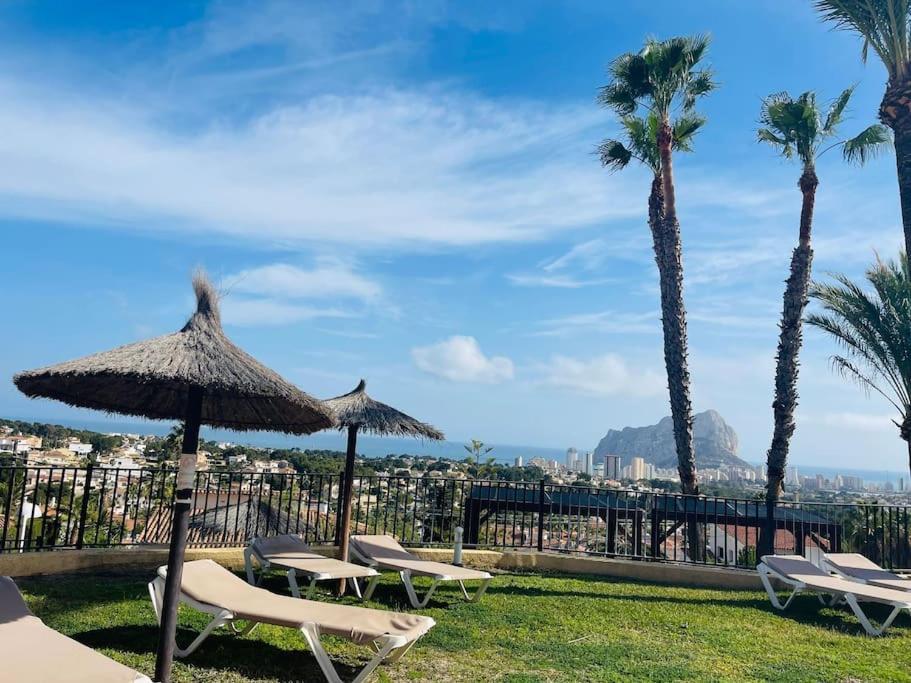 Imperial Park - Bungalow Mit Panoramablick Und Schoener Terrasse Calpe Exteriér fotografie