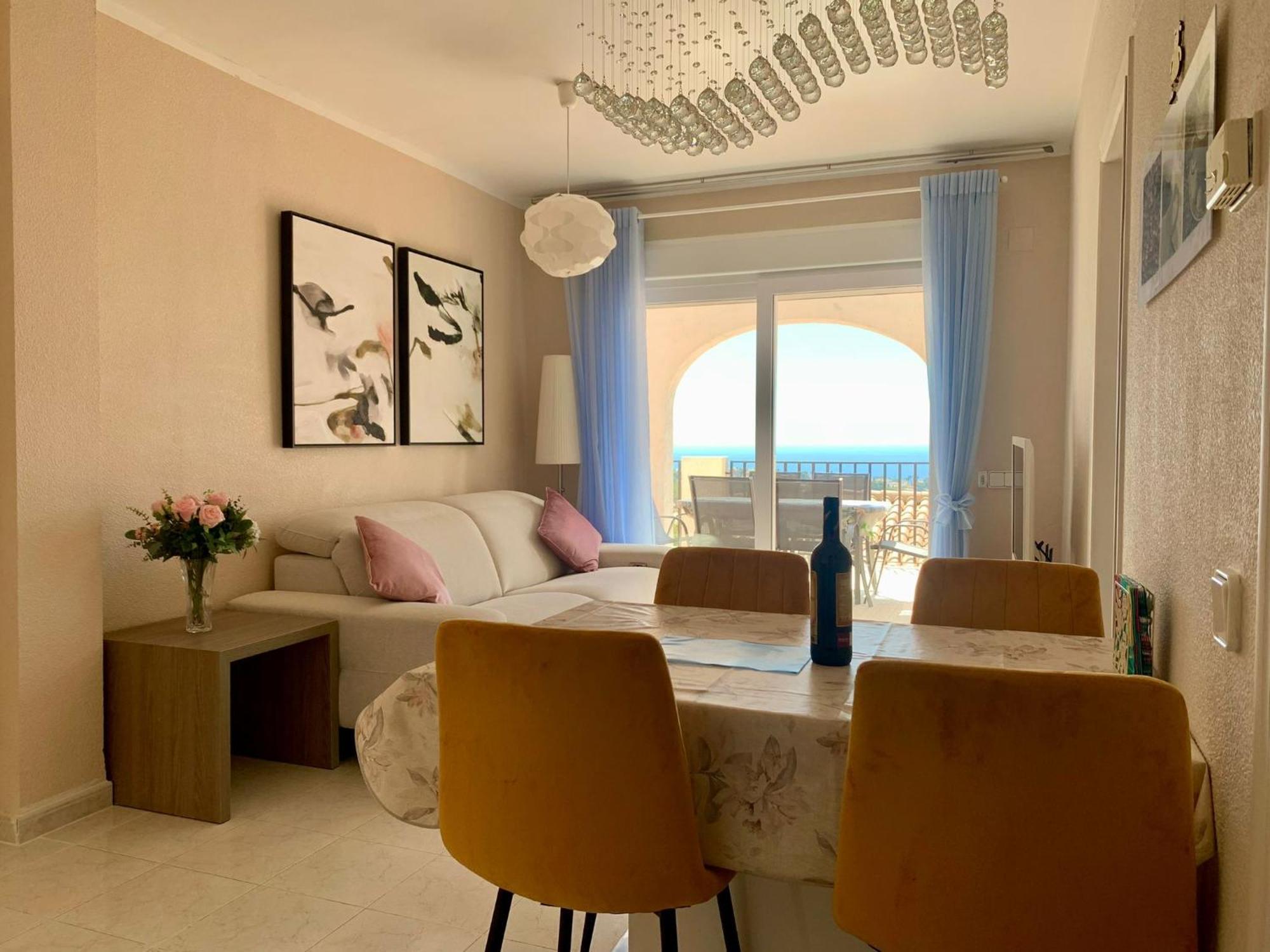 Imperial Park - Bungalow Mit Panoramablick Und Schoener Terrasse Calpe Exteriér fotografie