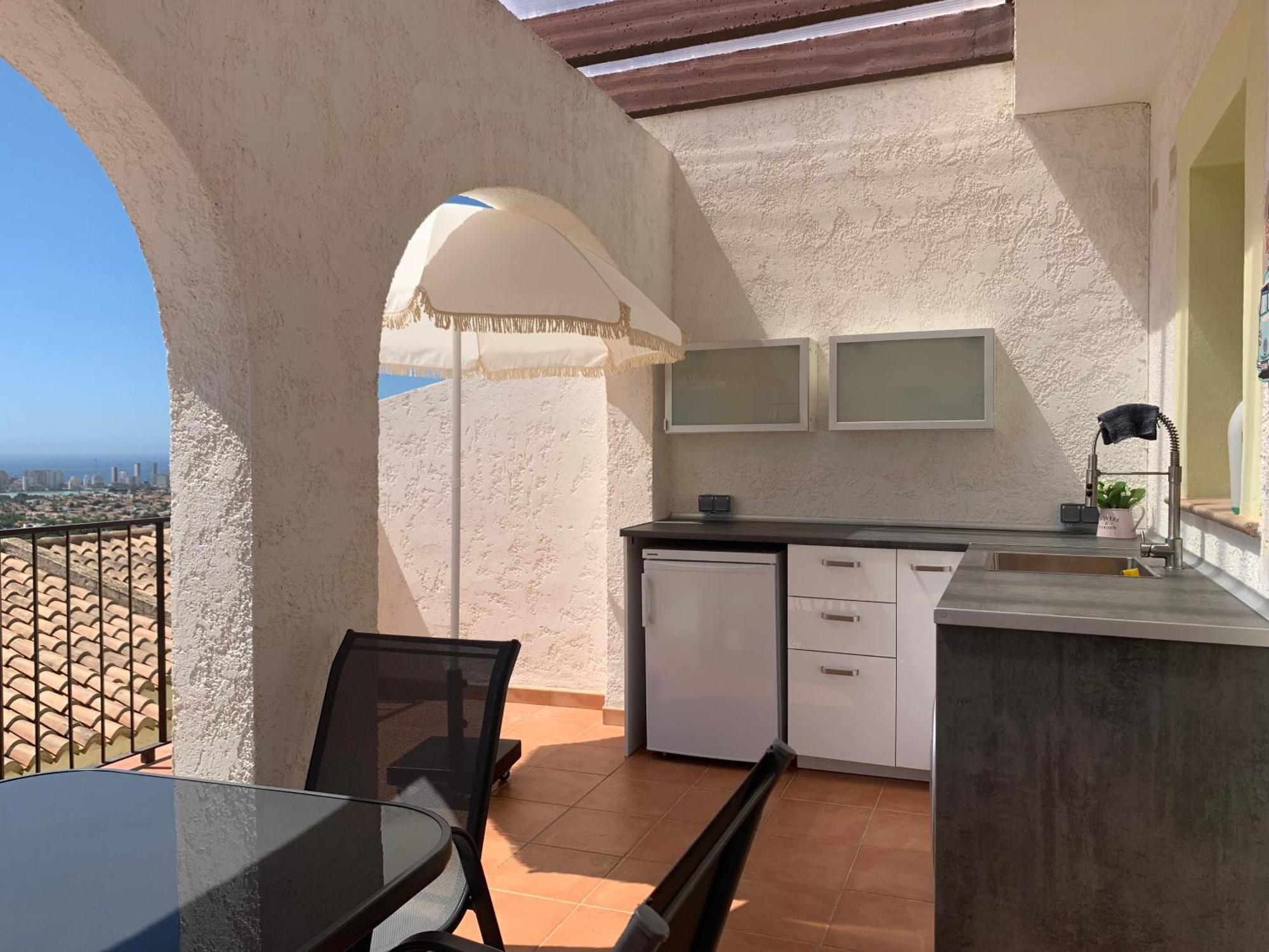 Imperial Park - Bungalow Mit Panoramablick Und Schoener Terrasse Calpe Exteriér fotografie