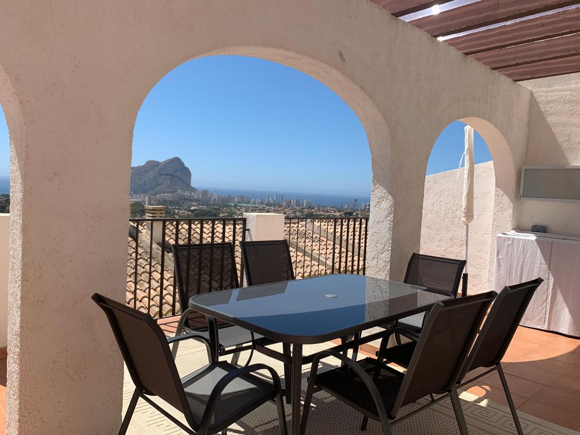 Imperial Park - Bungalow Mit Panoramablick Und Schoener Terrasse Calpe Exteriér fotografie